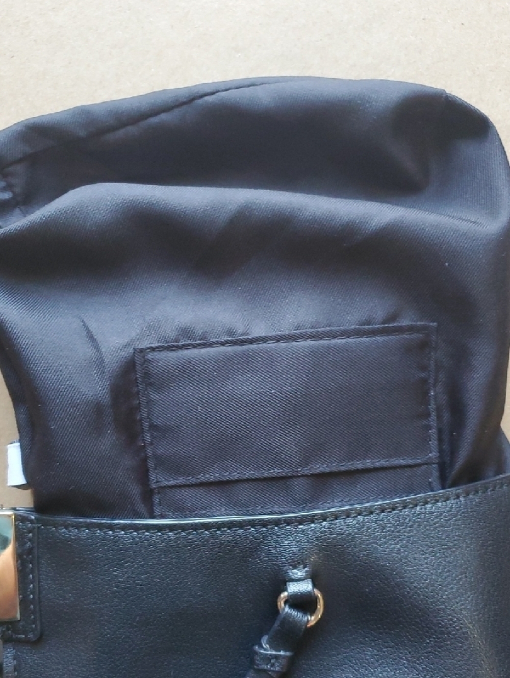 Nine West Black Crossbody with Gold Chain Accent - Picture 8 of 12
